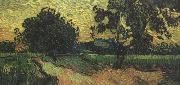Vincent Van Gogh, Landscape with thte Chateau of Auvers at Sunset nn04)
